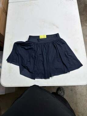 All in Motion Women's High-Rise Mesh Skort Navy Blue XS